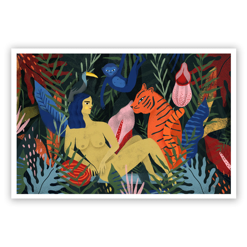 Print de Agustina Shuan A4 - "Tropical"