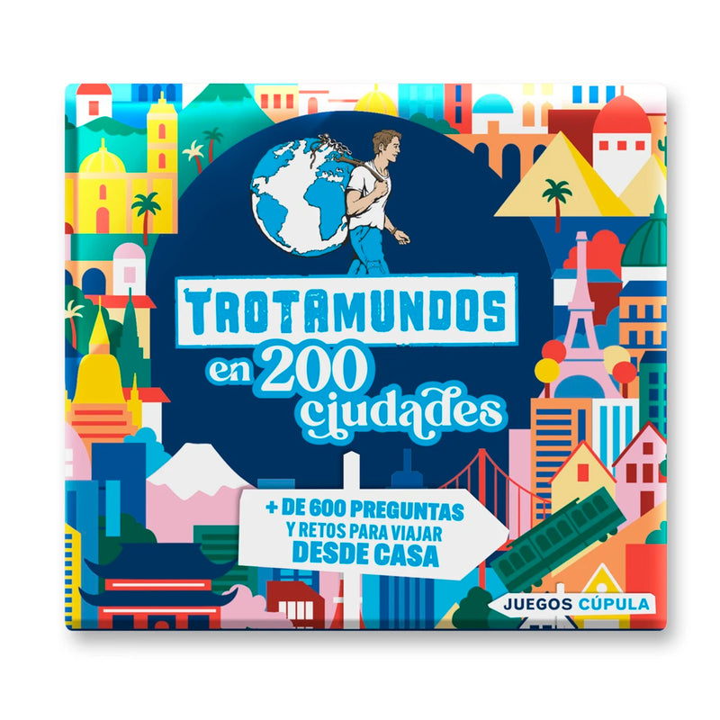 Juego - "Trotamundos en 200 ciudades" 🌍