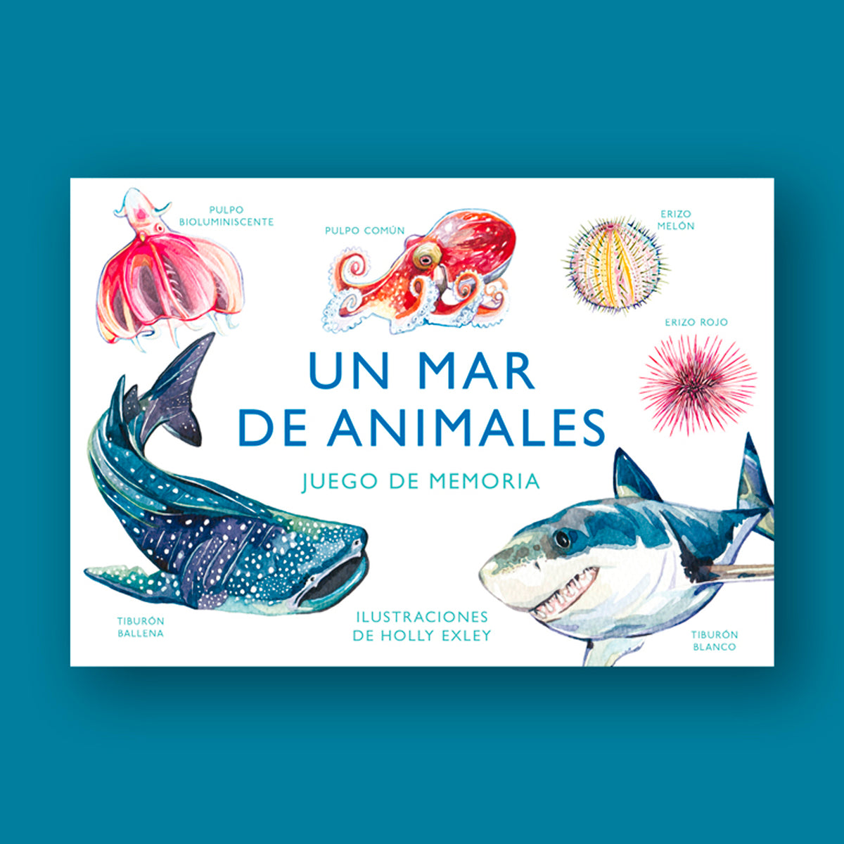 Juego de memoria - "Un mar de animales" 🐡🐙