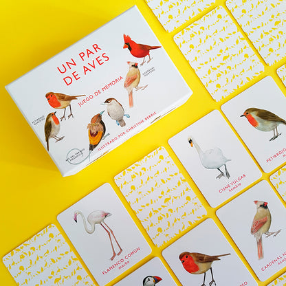 Juego de memoria - "Un par de Aves" 🐦