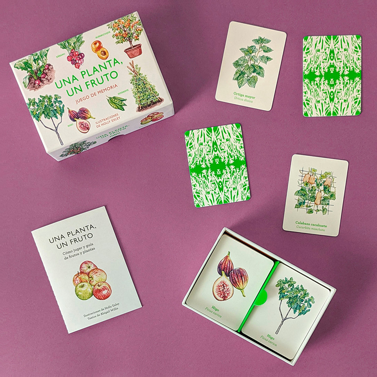 Juego de memoria - "Una planta, un fruto" 🌳🍎