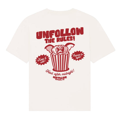 Camiseta Nostalgic Apparel - "Unfollow the Rules"