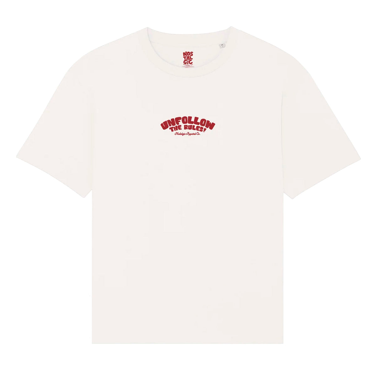 Camiseta Nostalgic Apparel - "Unfollow the Rules"