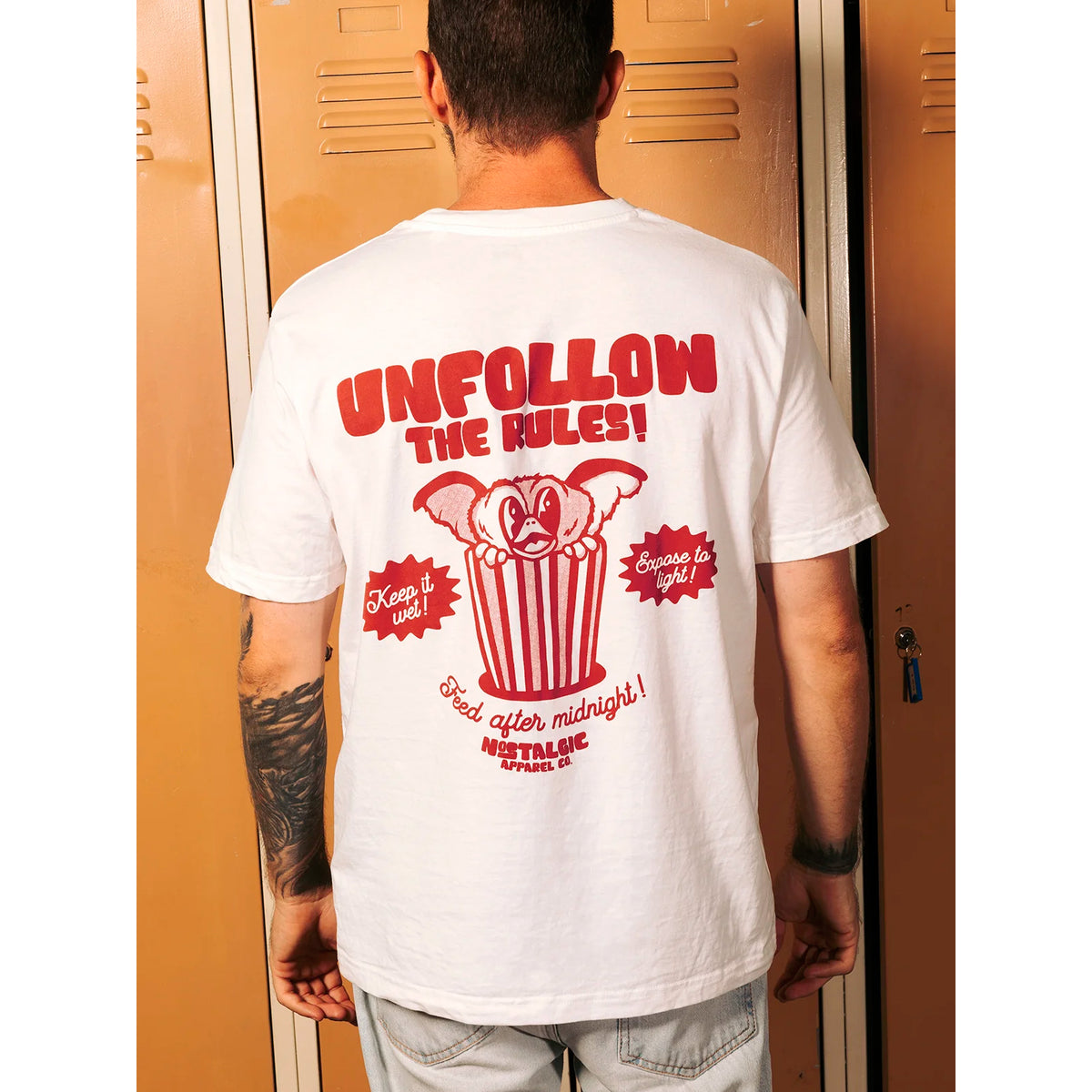 Camiseta Nostalgic Apparel - "Unfollow the Rules"