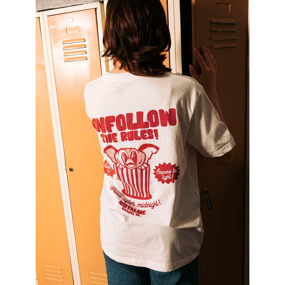Camiseta Nostalgic Apparel - "Unfollow the Rules"