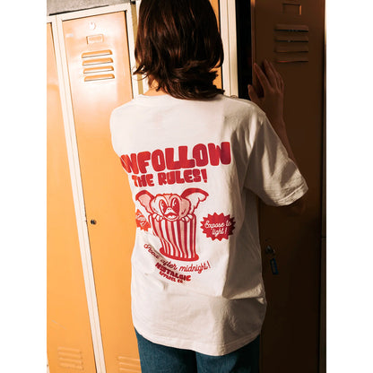 Camiseta Nostalgic Apparel - "Unfollow the Rules"