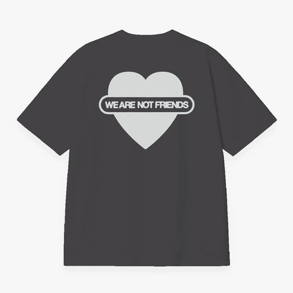 Camiseta We Are Not Friends - Union Love Antra Boxy