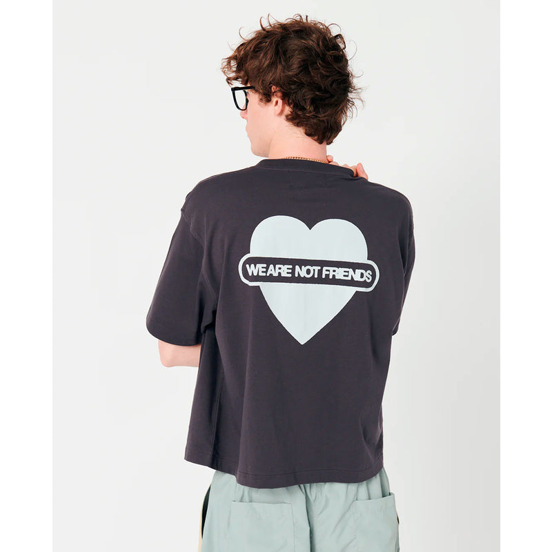 Camiseta We Are Not Friends - Union Love Antra Boxy