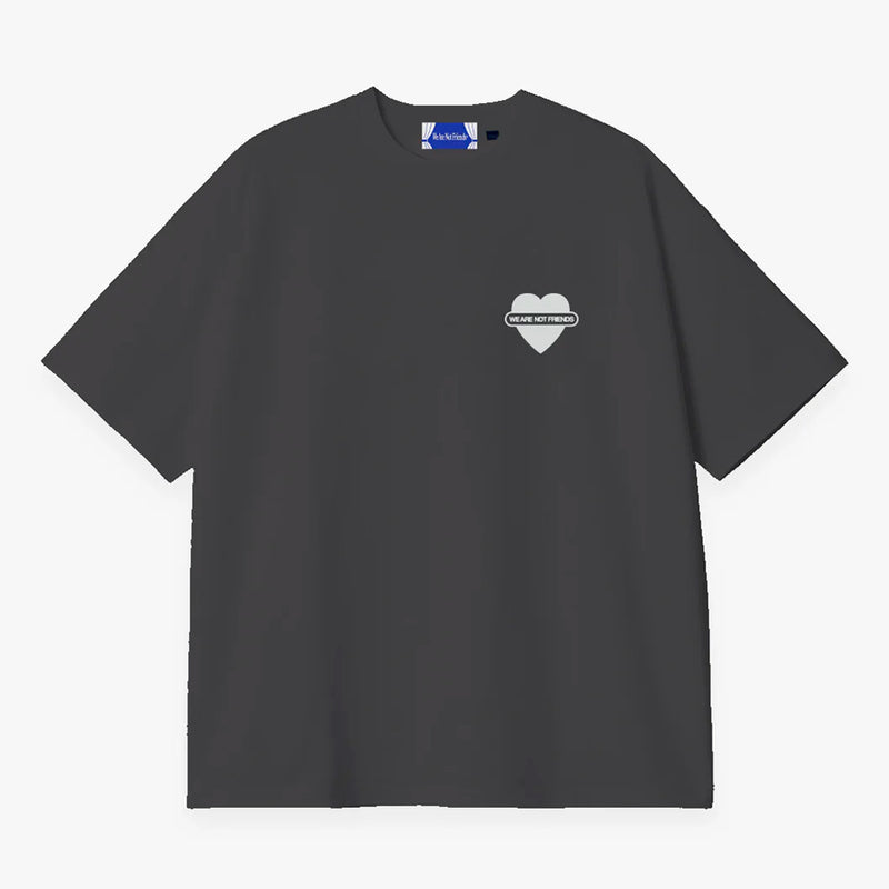 Camiseta We Are Not Friends - Union Love Antra Boxy