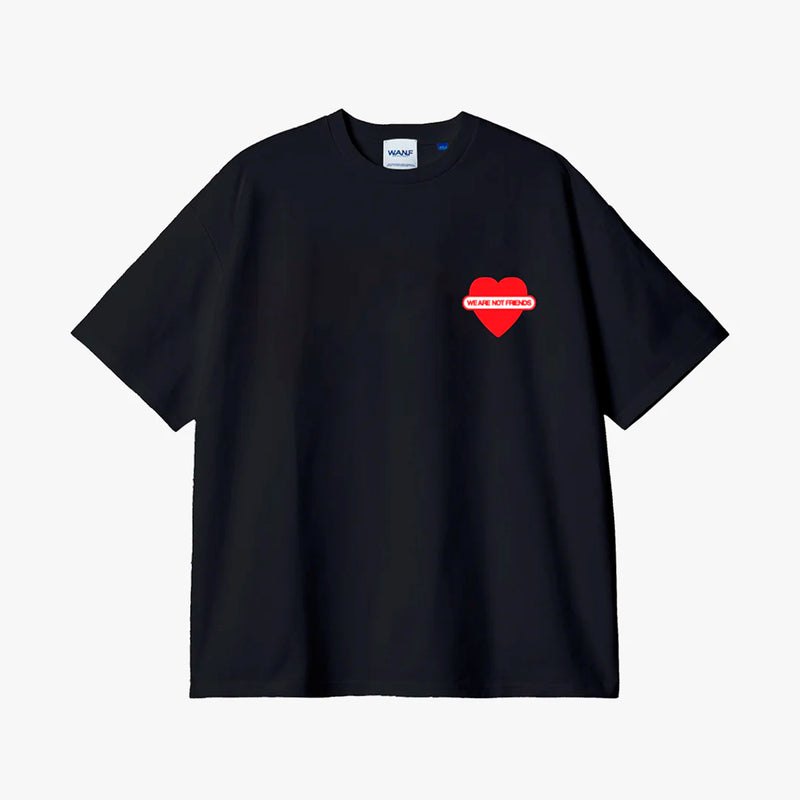 Camiseta We Are Not Friends - Union Love Black