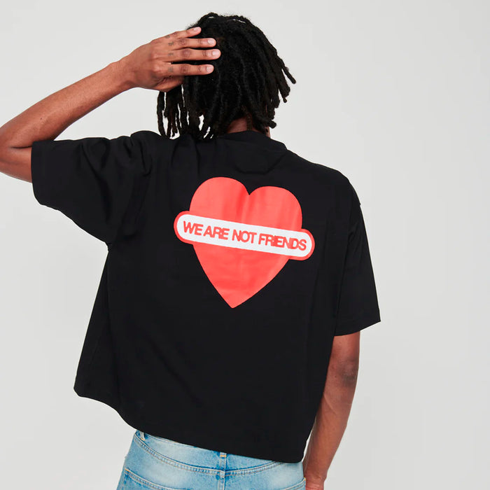 Camiseta We Are Not Friends - Union Love Black