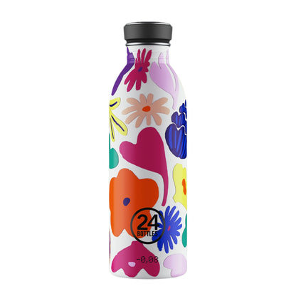 Botella de acero inoxidable 500 ml 24Bottles - Urban Acqua Fiorita