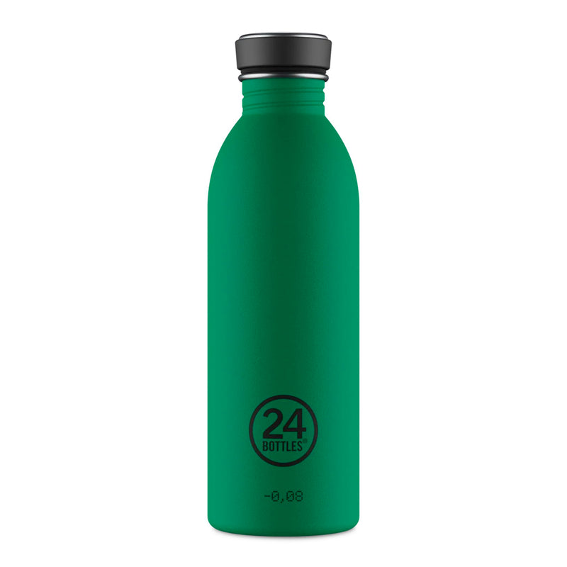 Botella de acero inoxidable 500 ml 24Bottles - Urban Emerald Green