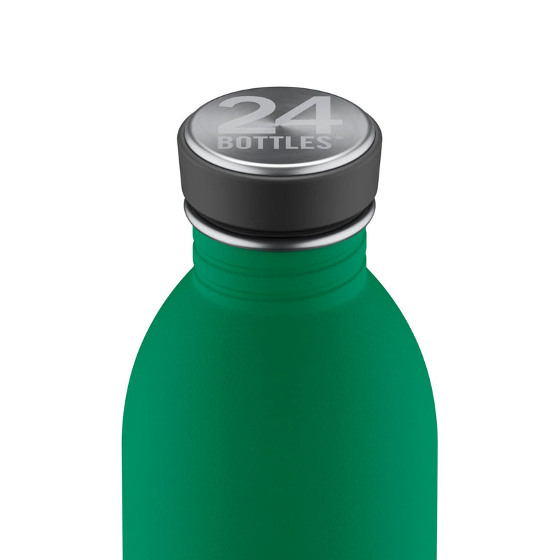 Botella de acero inoxidable 500 ml 24Bottles - Urban Emerald Green