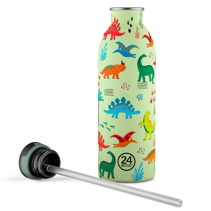 Botella de acero inoxidable 500 ml 24Bottles - Urban Jurassic Friends