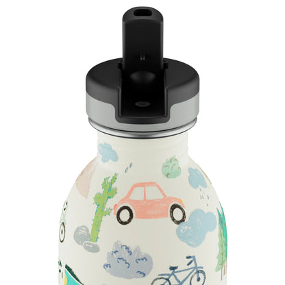 Botella de acero inoxidable 250 ml 24Bottles - Urban Adventure Friends