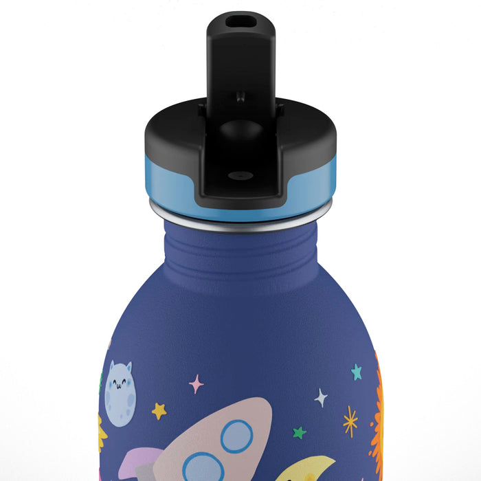 Botella de acero inoxidable 250 ml 24Bottles - Urban Space Friends 🚀🌙