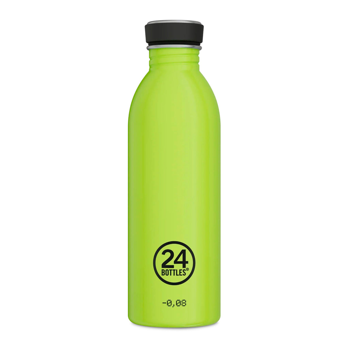 Botella de acero inoxidable 500 ml 24Bottles - Urban REactive Green/Yellow