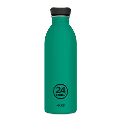 Botella de acero inoxidable 500 ml 24Bottles - Urban REactive Green/Yellow