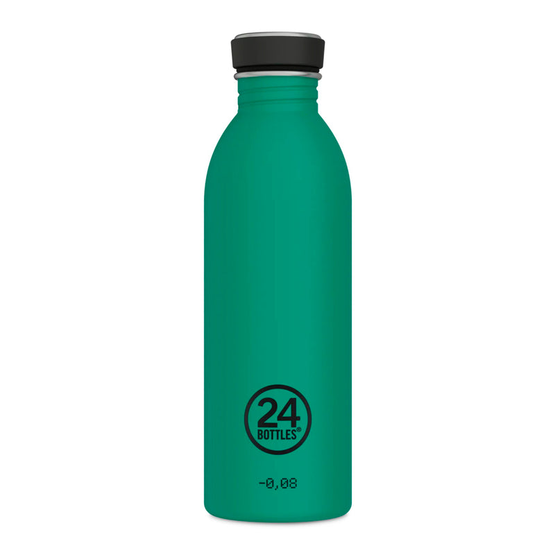 Botella de acero inoxidable 500 ml 24Bottles - Urban REactive Green/Yellow