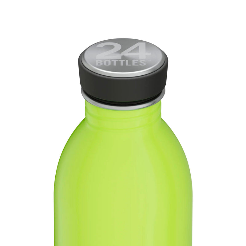 Botella de acero inoxidable 500 ml 24Bottles - Urban REactive Green/Yellow