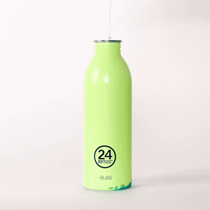 Botella de acero inoxidable 500 ml 24Bottles - Urban REactive Green/Yellow