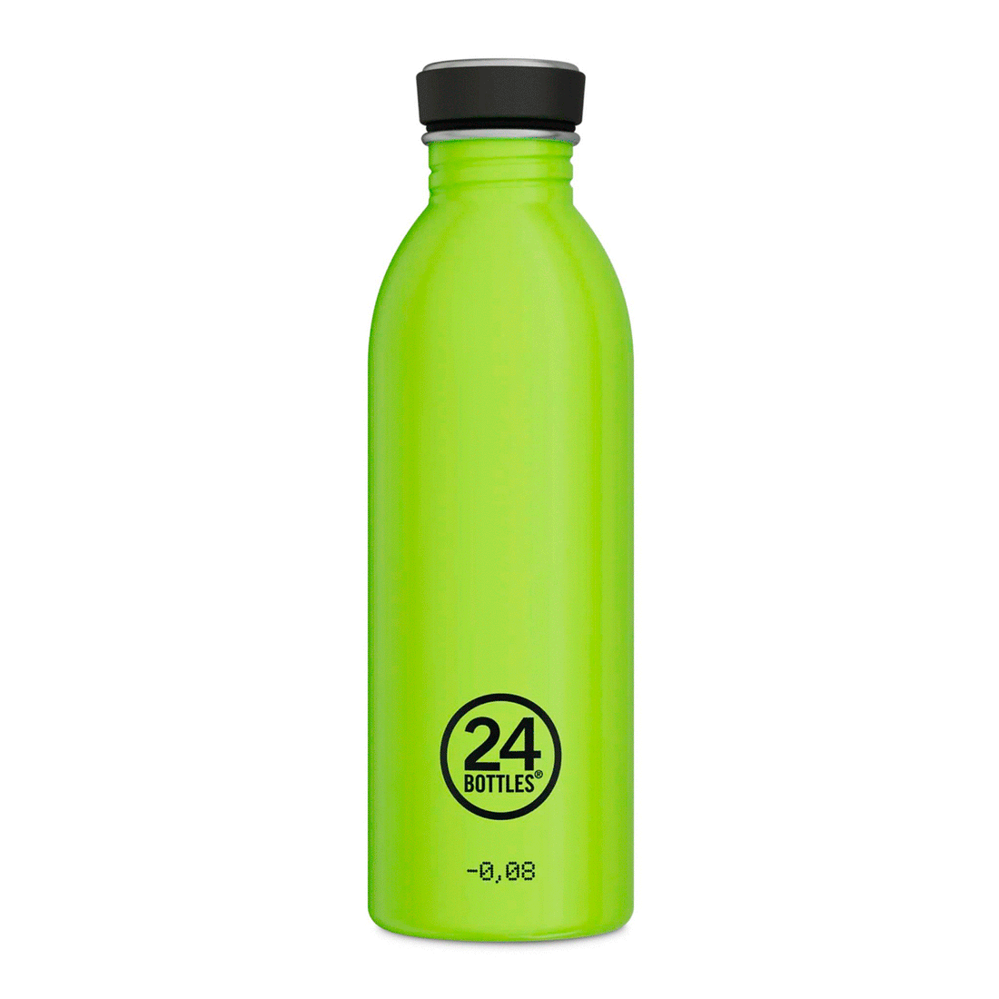 Botella de acero inoxidable 500 ml 24Bottles - Urban REactive Green/Yellow