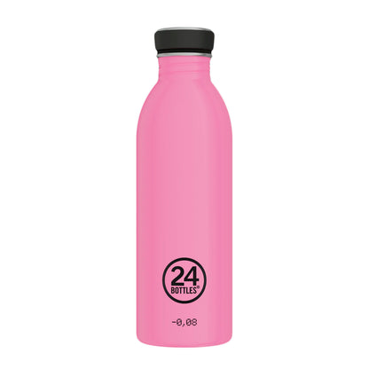 Botella de acero inoxidable 500 ml 24Bottles - Urban REactive Pink/Blue