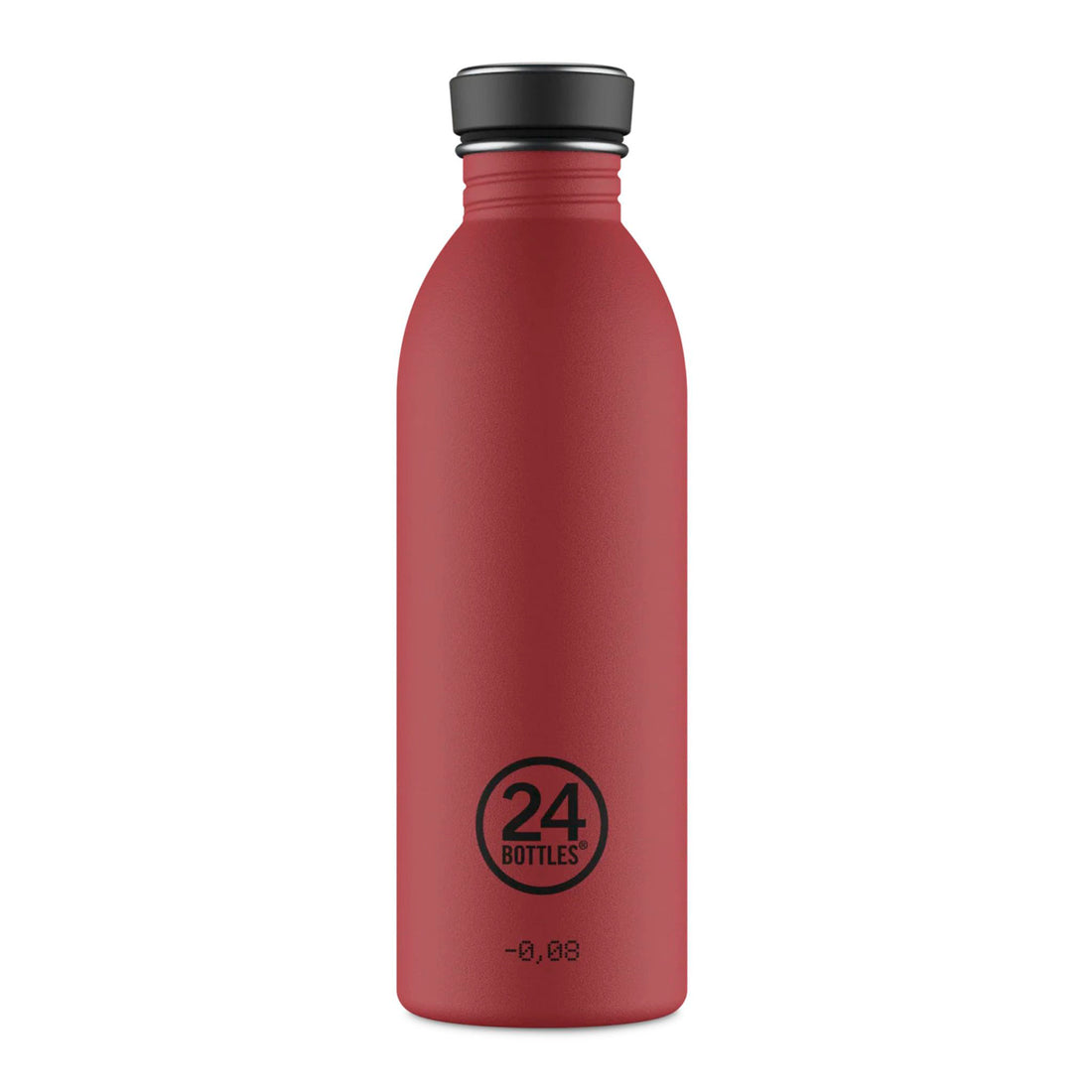 Botella de acero inoxidable 500 ml 24Bottles - Urban Country Red