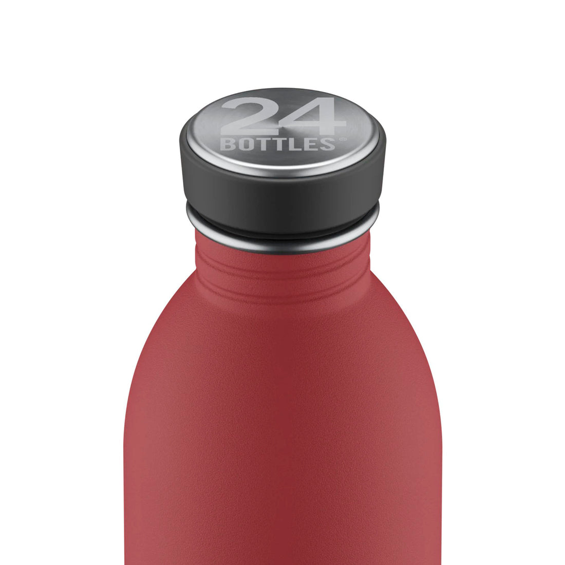Botella de acero inoxidable 500 ml 24Bottles - Urban Country Red