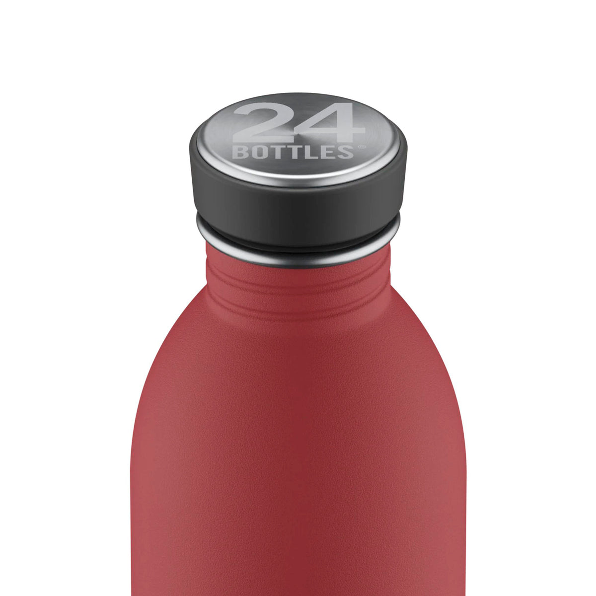 Botella de acero inoxidable 500 ml 24Bottles - Urban Country Red