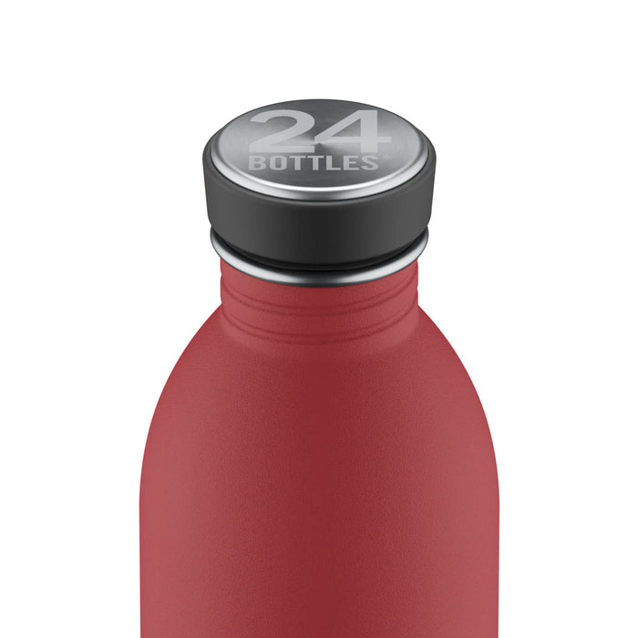 Botella de acero inoxidable 500 ml 24Bottles - Country Red