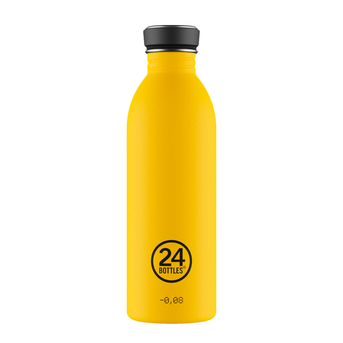 Botella de acero inoxidable 500 ml 24Bottles - Urban Taxi Yellow