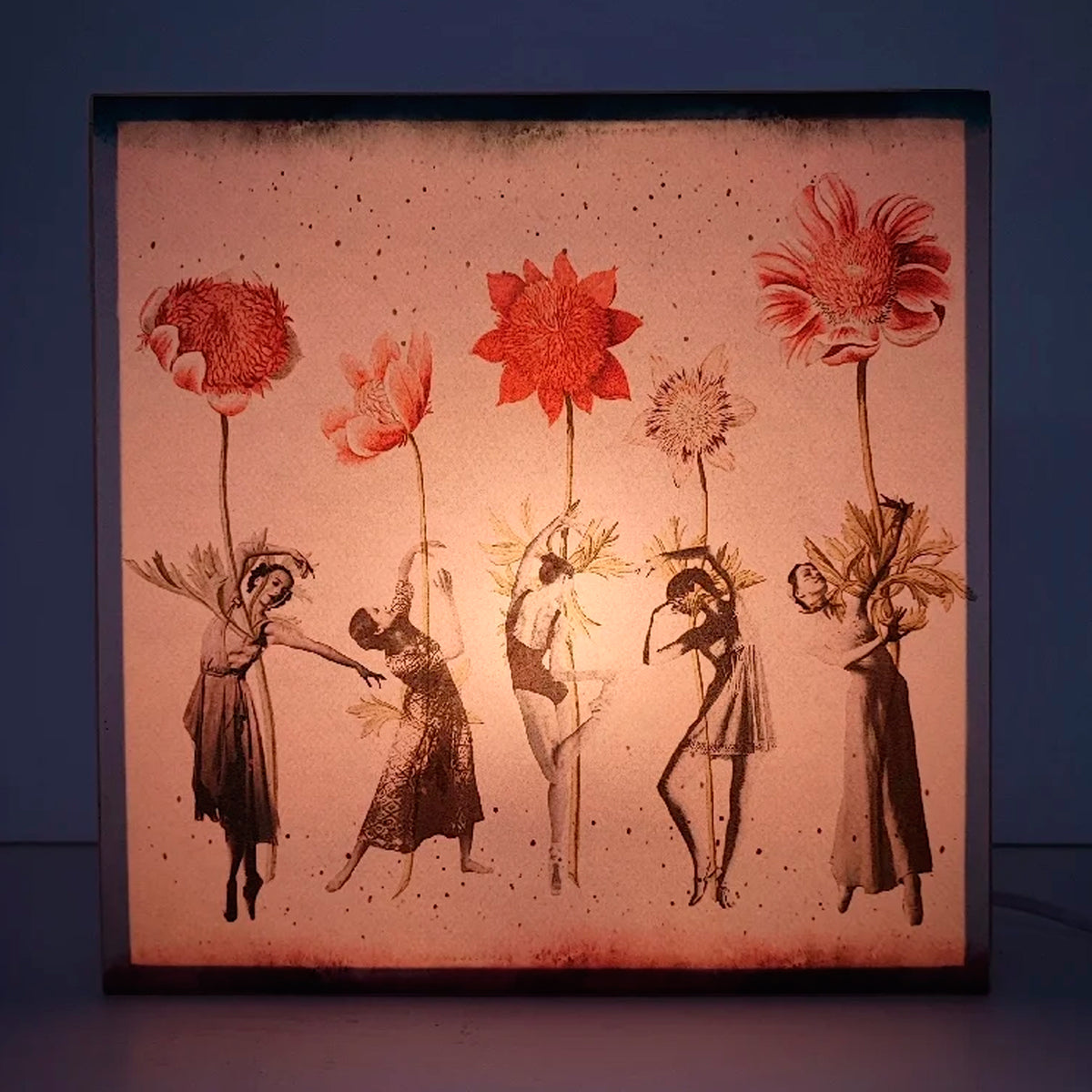 Caja de luz - "Vals de las flores" de El Lucernario