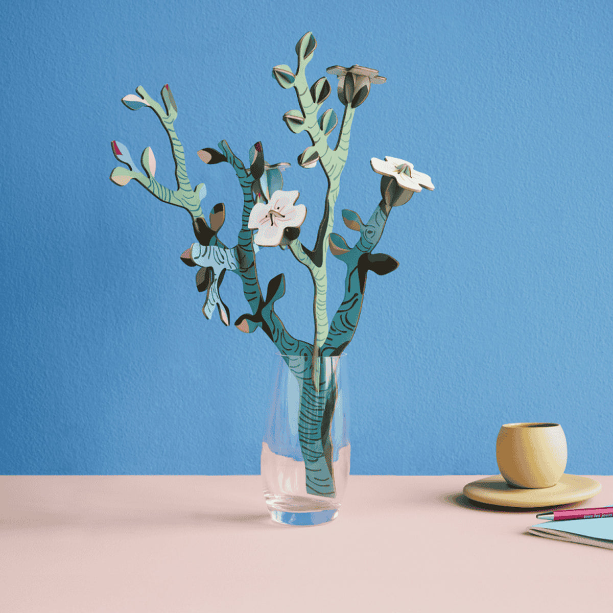 Escultura de papel - Van Gogh Almond Blossom