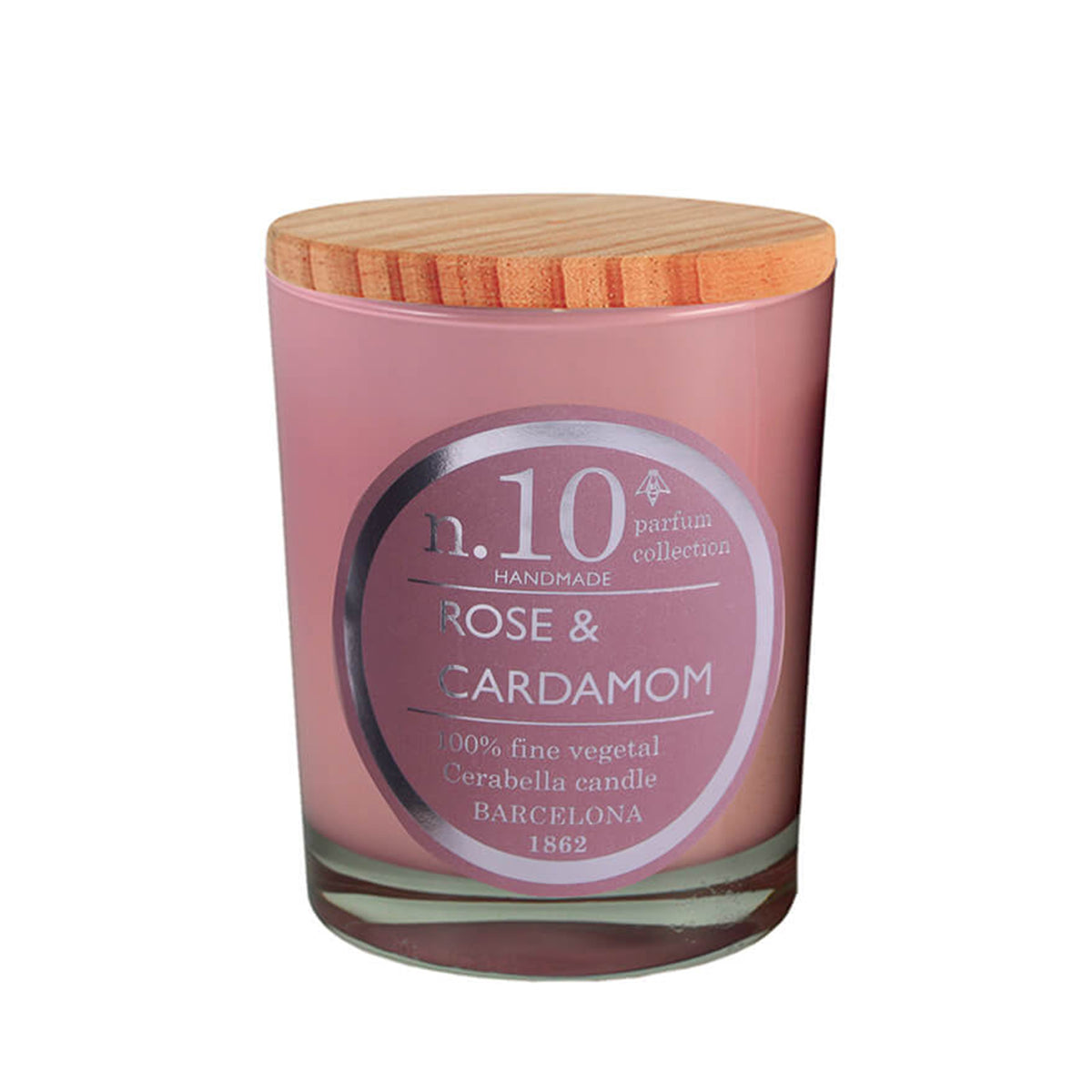 Vela vaso Cerabella - Nº10 Rosa y Cardamomo