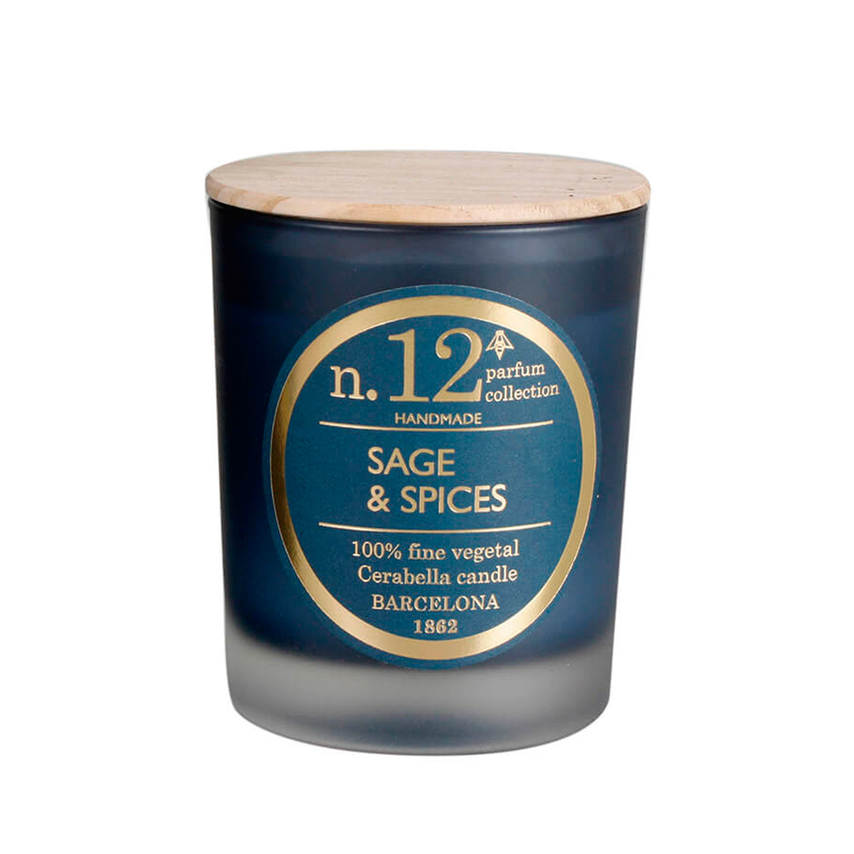 Vela vaso Cerabella - Nº12 Salvia y especias