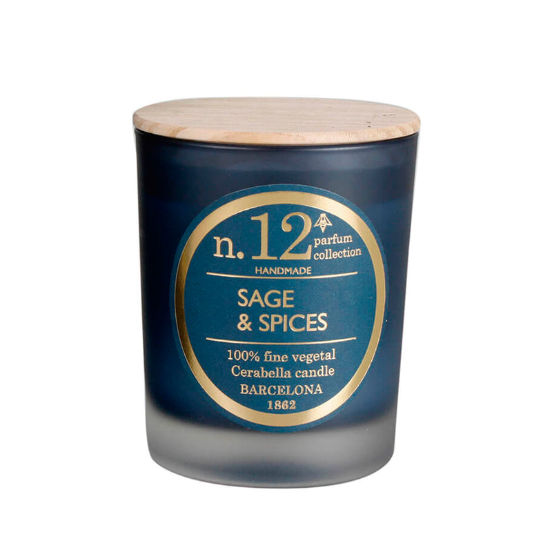 Vela vaso Cerabella - Nº12 Salvia y especias
