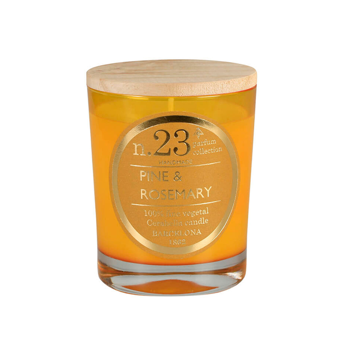 Vela vaso Cerabella - Nº23 Pino y romero