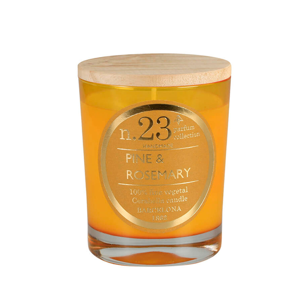 Vela vaso Cerabella - Nº23 Pino y romero