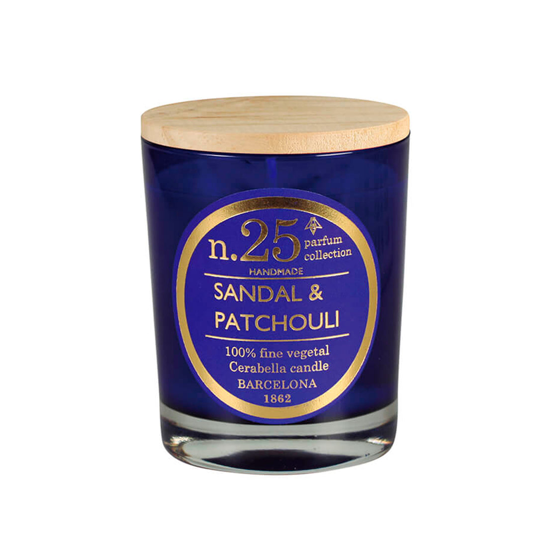 Vela vaso Cerabella - Nº25 Sándalo y patchuli