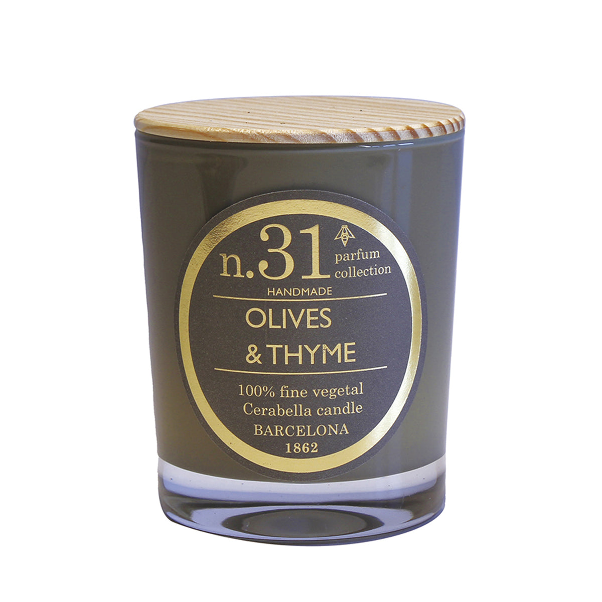 Vela vaso Cerabella - Nº31 Olivos y Tomillo