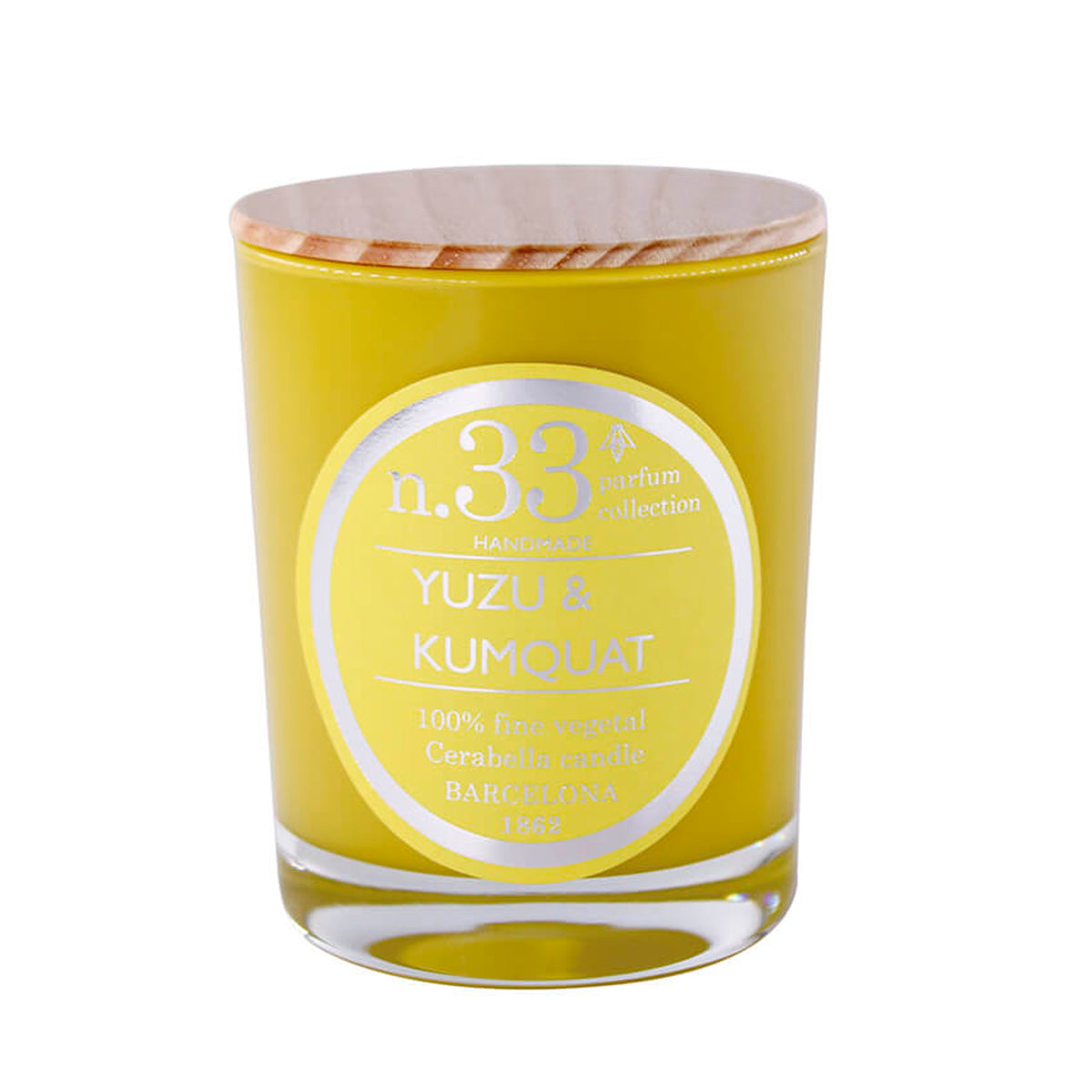 Vela vaso Cerabella - Nº33 Yuzu y Kumquat