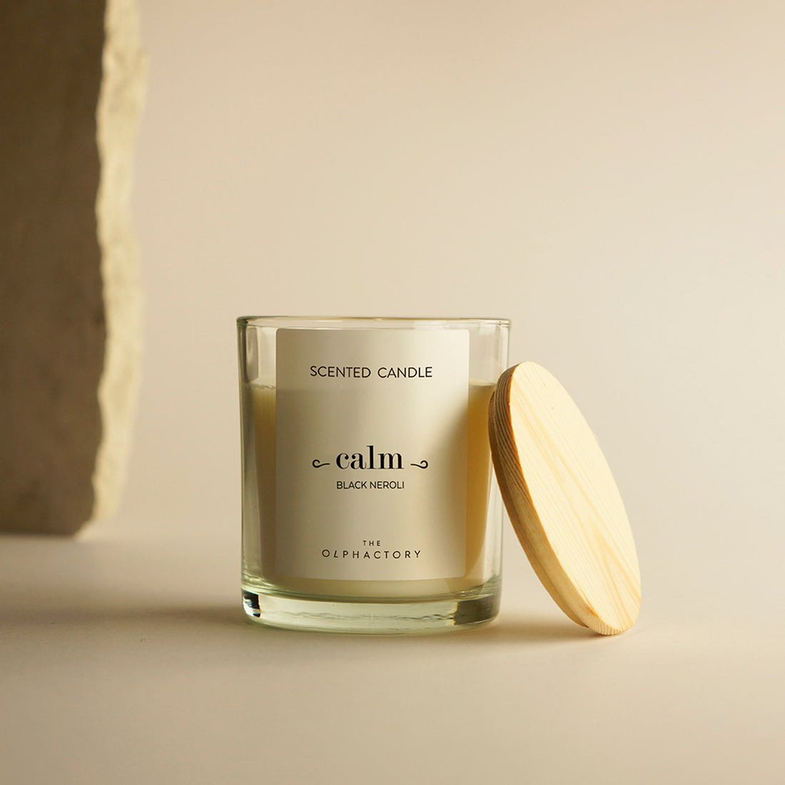 Vela vaso The Olphactory - Calm Black Neroli