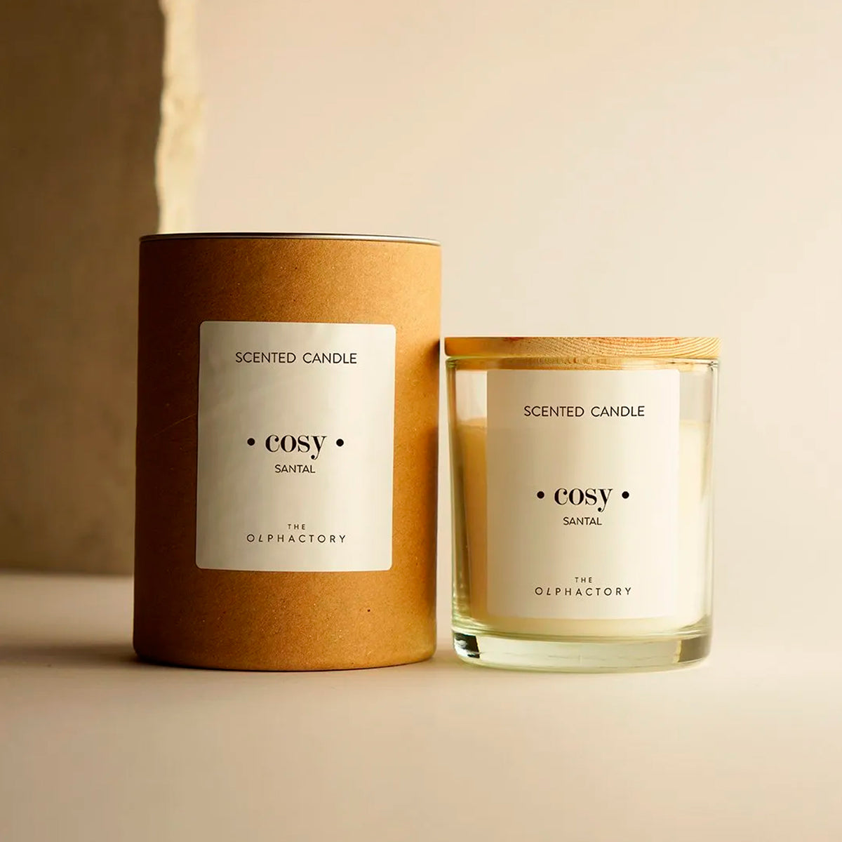 Vela vaso The Olphactory - Cosy Santal