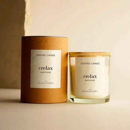 Vela vaso The Olphactory - Relax White Musk