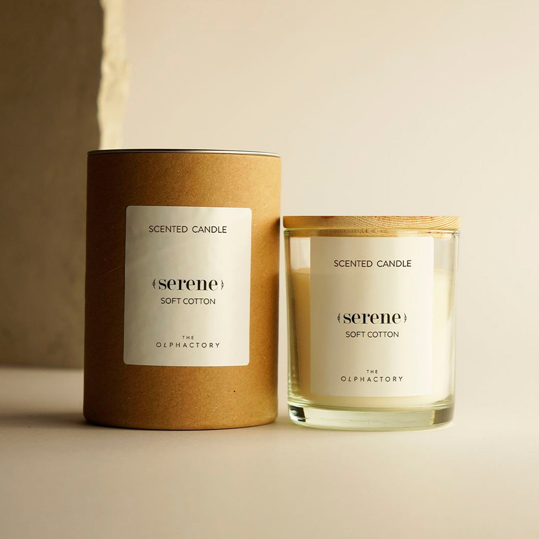 Vela vaso The Olphactory - Serene Soft Cotton