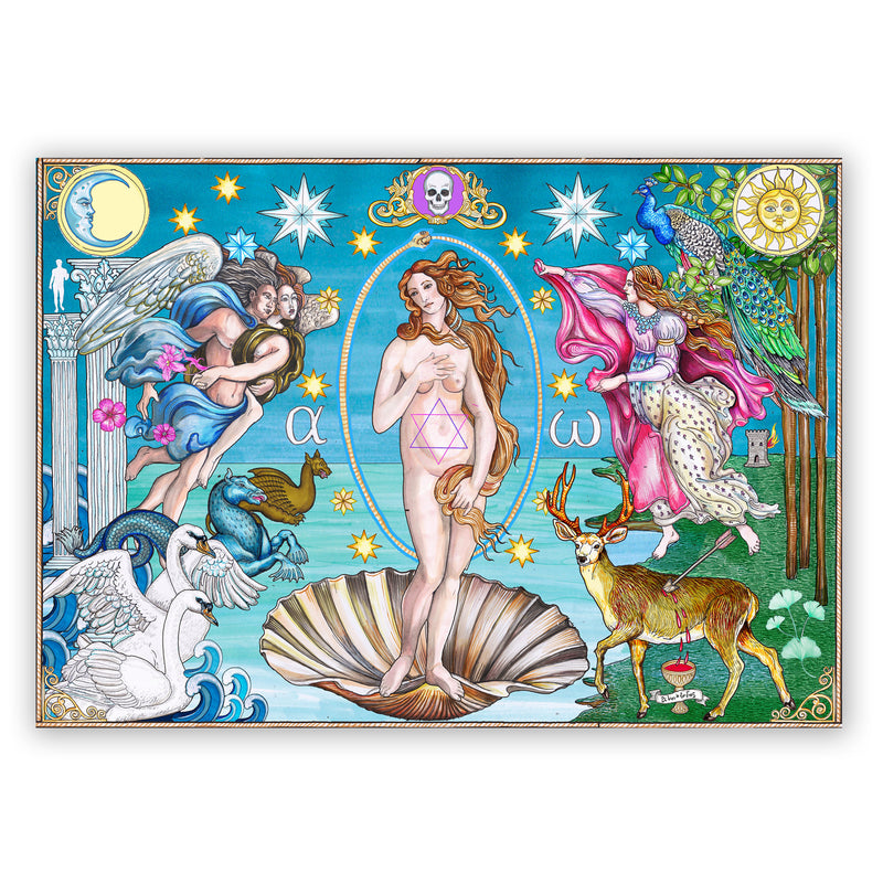 Print de El dios de los tres A4 - "Venus"