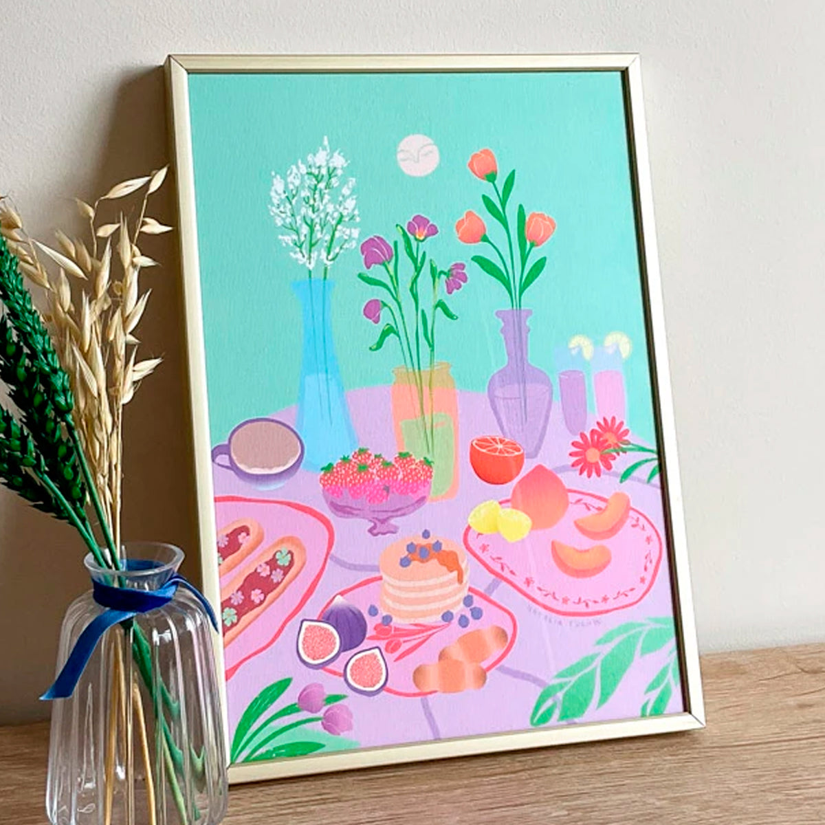 Print de Natalia Fuente A4 - Verano