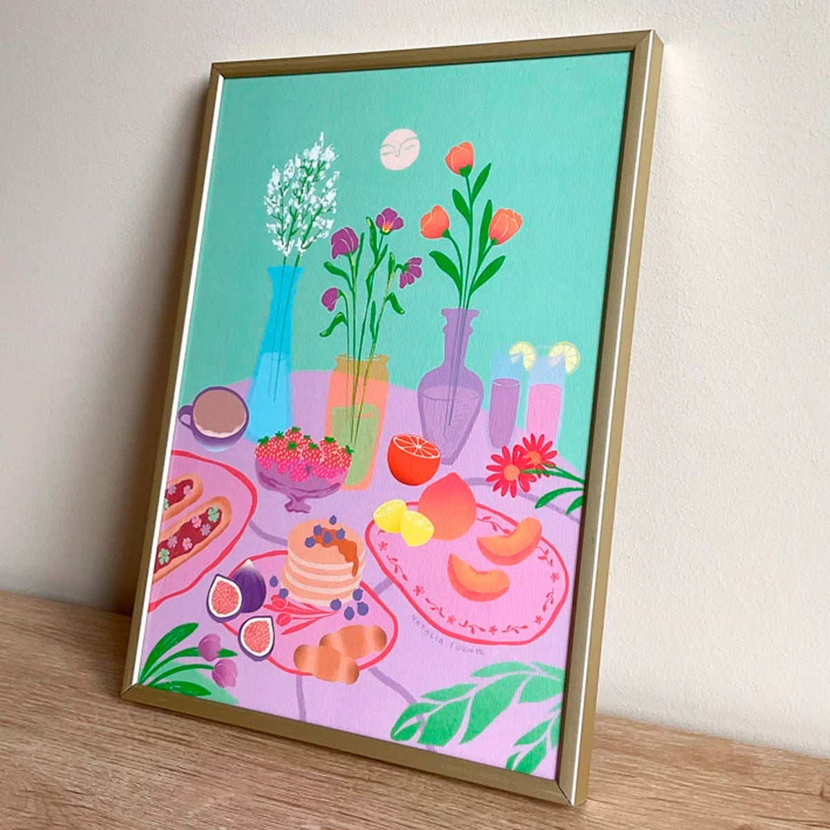 Print de Natalia Fuente A4 - Verano